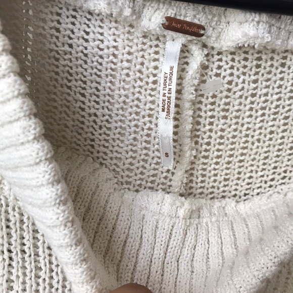 FP Free People lace cream beach pants - Picture 4 of 5